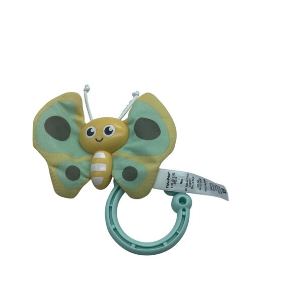 Fisher Price Butterfly Baby Infant Toy Soft Wings Ring 2018 Replacement Baby Dom - Picture 9 of 9